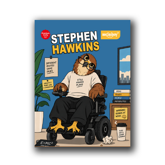Stephen Hawking – Still Higher Plans, 172 Page Notebook (Pack Of 4)