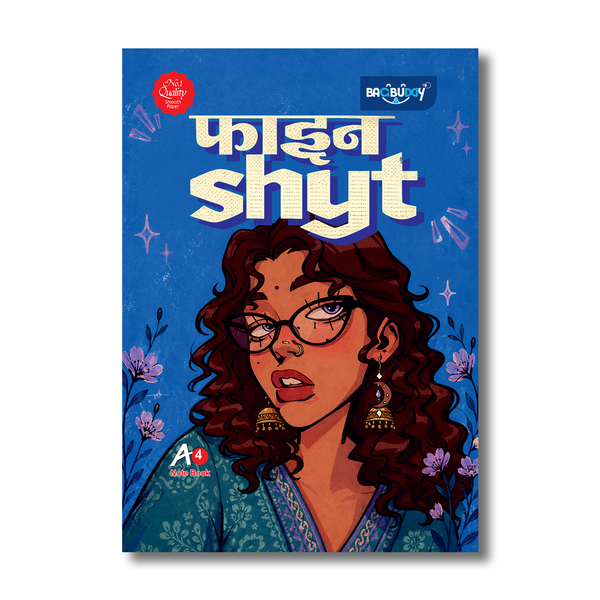 Pahadan Diva Series A4 Notebook (160 pages) With Sticky Notes